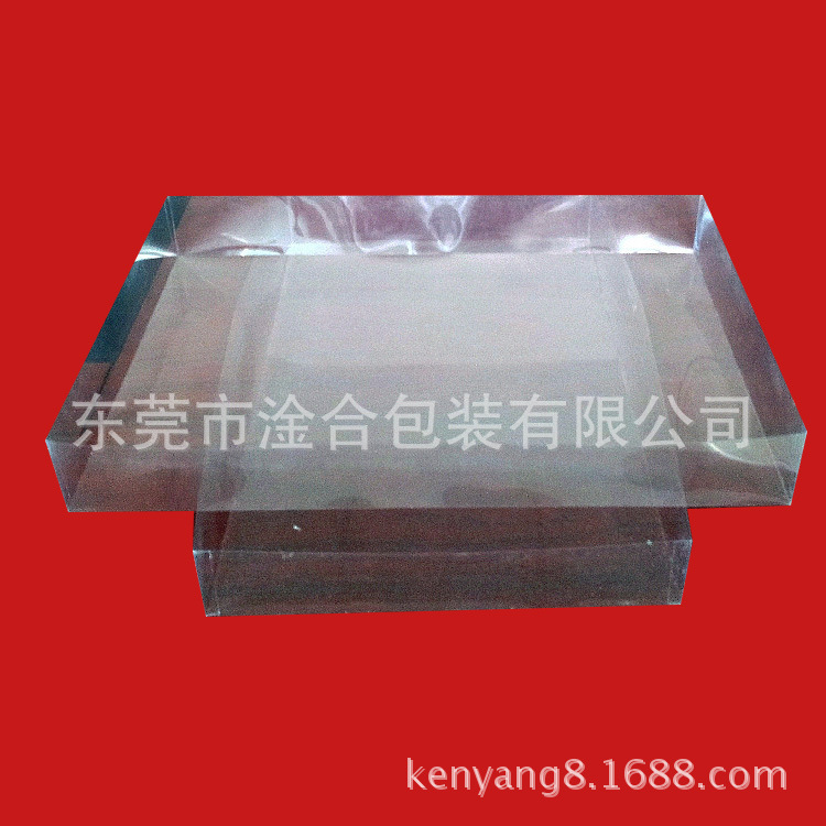 PVC透明服饰胶盒