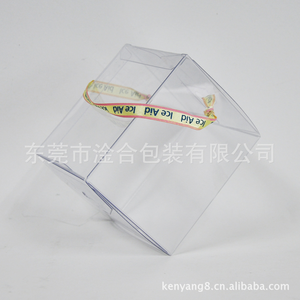 PVC透明手提胶盒